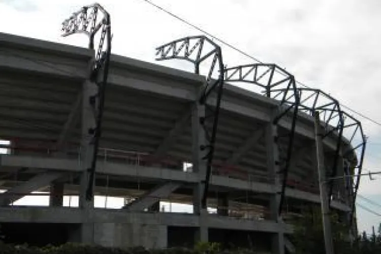 Lucrarile la Cluj Arena sunt transmise live pe site-ul presedintelui Consiliului Judetean, Alin Tise