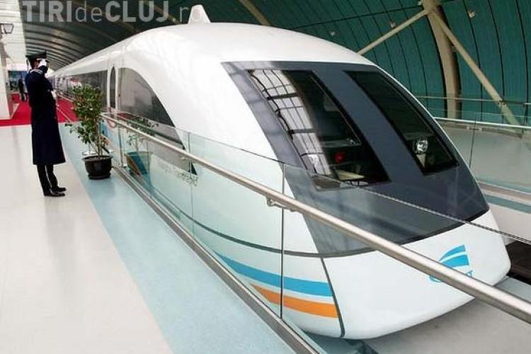 Chinezii construiesc un tren care va "zbura" cu 400 km/h - Galerie Foto