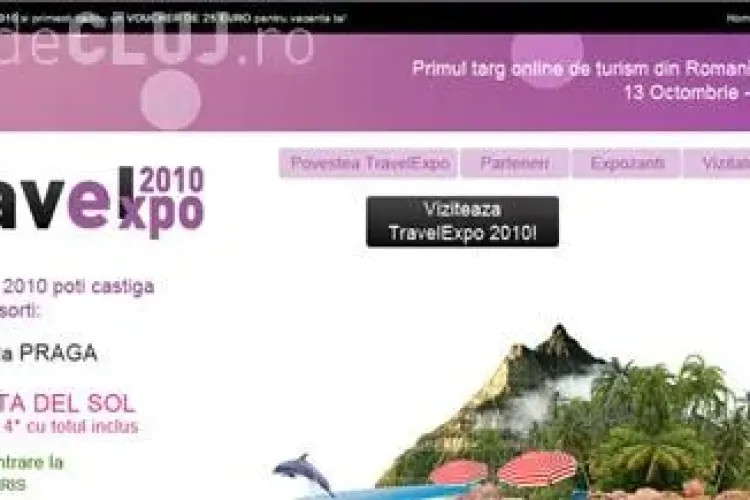 Viziteaza primul targ de turism exclusiv on-line TravelExpo 2010 si poti castiga o vacanta de vis la Viena, Praga, Disneyland sau in Spania