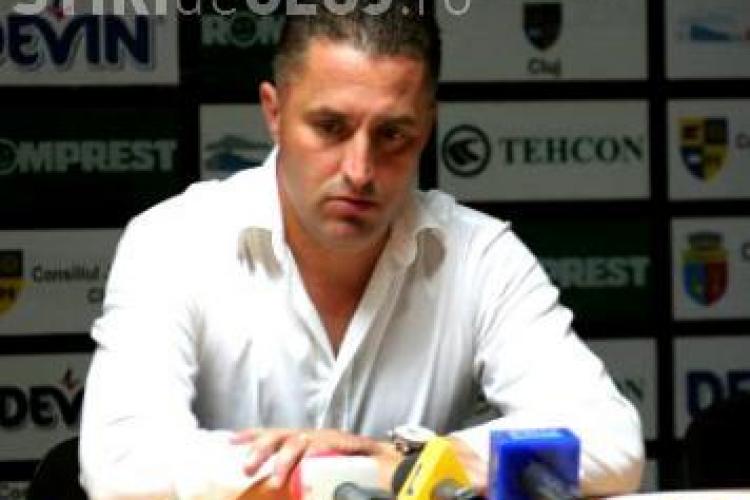 Marian Pana e increzator ca U Cluj va invinge Victoria Branesti