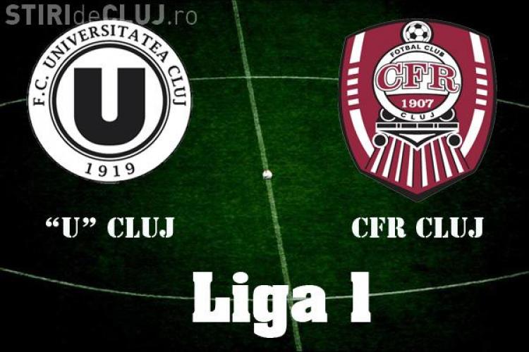 Care echipă are mai mulți suporteri la meciuri U Cluj și CFR Cluj? TOP audiențe