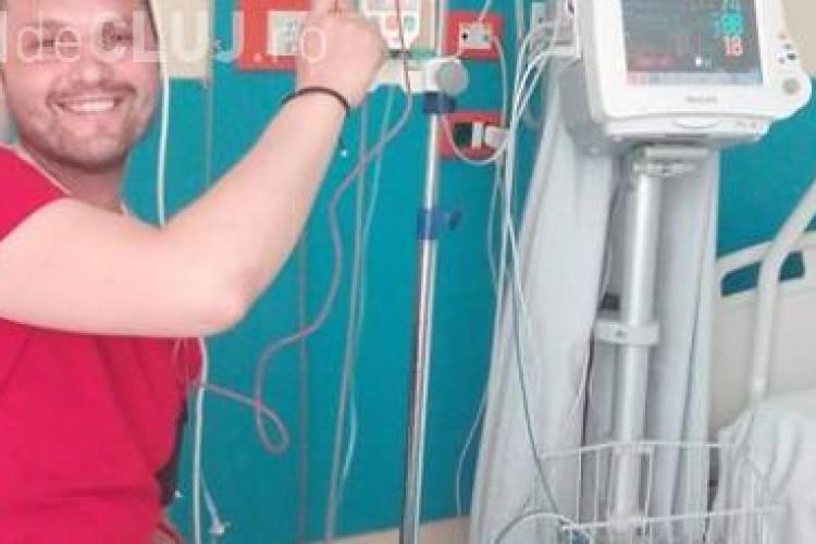 Paramedicul SMURD Cluj, Florin Benea, a făcut operația de transplant de măduvă. Mesaj EMOȚIONANT