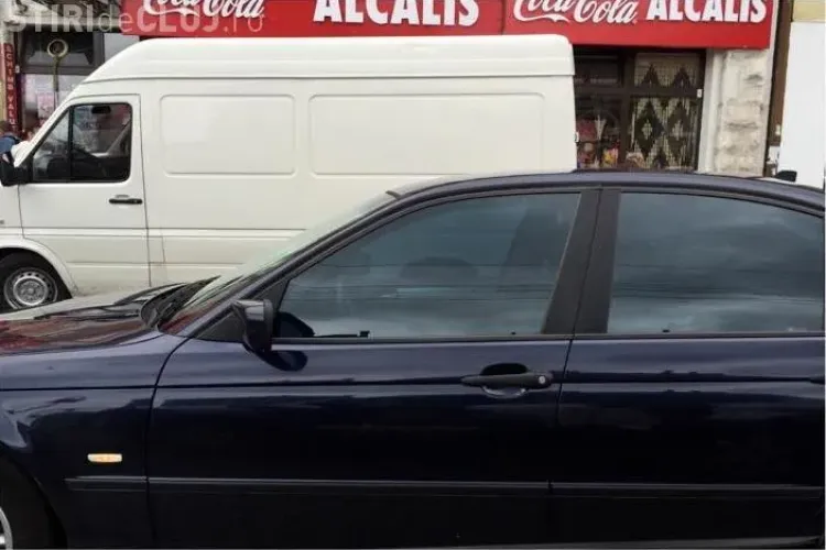 Șoferul cu BMW din Sălaj a blocat Piața Gării. Zona e scăpată de sub control - FOTO