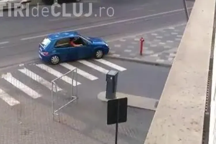 Asa se parcheaza la Cluj Arena! Priviți finalul scenei VIDEO