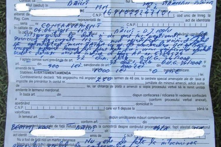 Culmea prostiei la Poliția Română. L-au amendat pentru că a sunat la 112 și a reclamat un furt de lemne