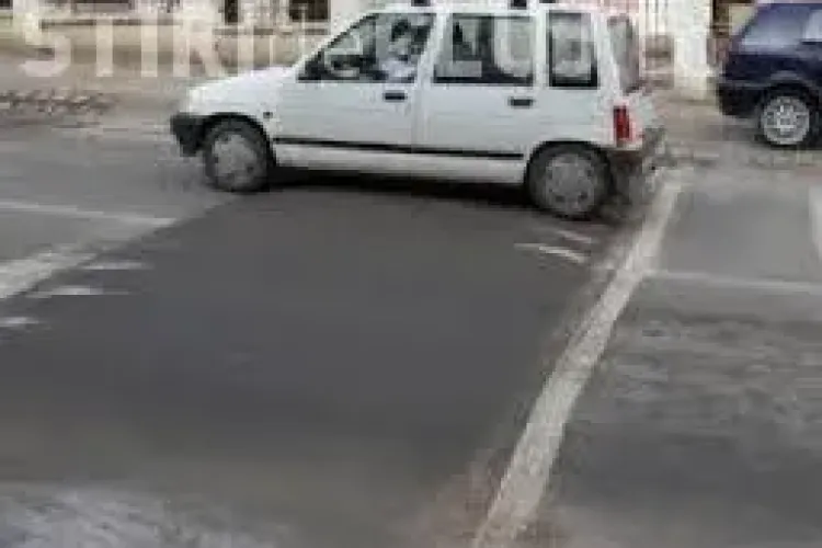 Noi praguri de sol montate pe o stradă din Cluj