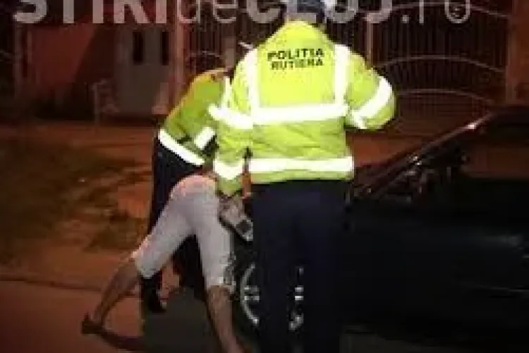 ALERTĂ! Număr mare de șoferi beți și fără permis la Cluj, prinși în ultimele 48 de ore