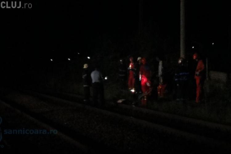 Bărbat lovit mortal de tren, în haltă la Sânnicoara FOTO 