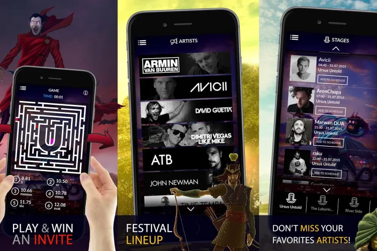 Tehnologii de ultimă generație la UNTOLD Festival. Aplicație specială pentru mobil și internet gratuit