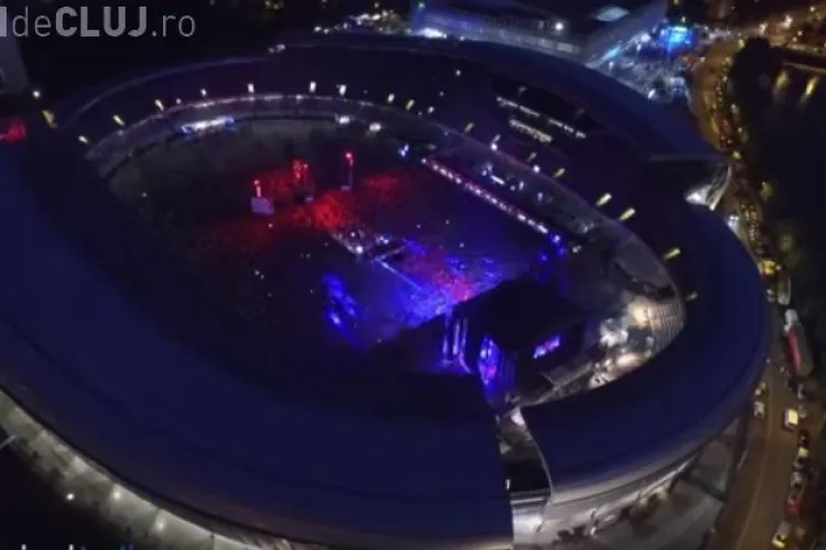 UNTOLD Festival, văzut de la înălțime. Vezi aici filmare cu drona VIDEO
