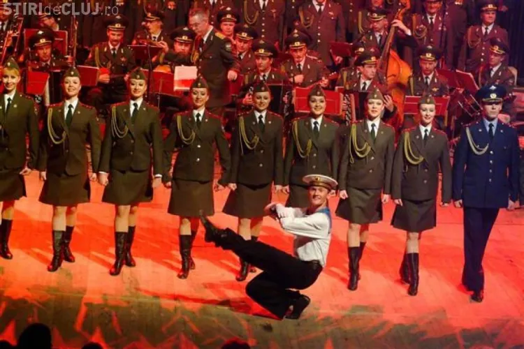 Corul Armatei Roșii are spectacol la Sala Polivalenta din Cluj. Invitat este baritonul Florin Estefan