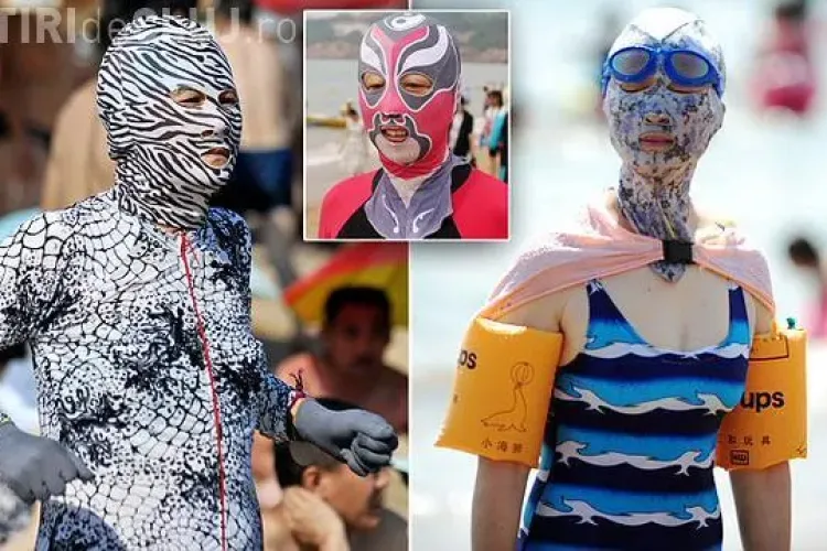 Ultima MODĂ! Ce este ”facekini” și de ce se poartă - FOTO