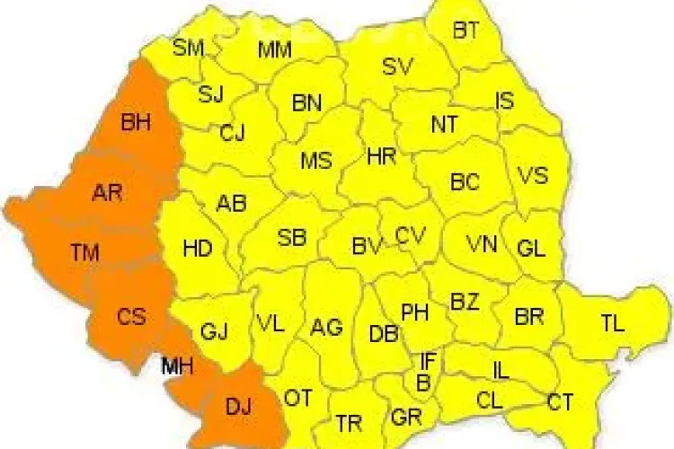 România e sub COD GALBEN de caniculă. Ce temperaturi se anunța la Cluj