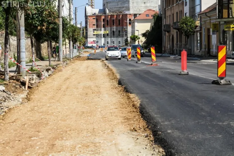 Când se termină lucrările pe strada Avram Iancu - FOTO