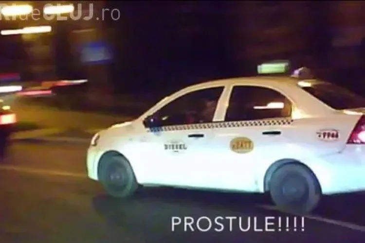 Un alt taximetrist cu TUPEU la Cluj. Ce a făcut e în imagini - VIDEO