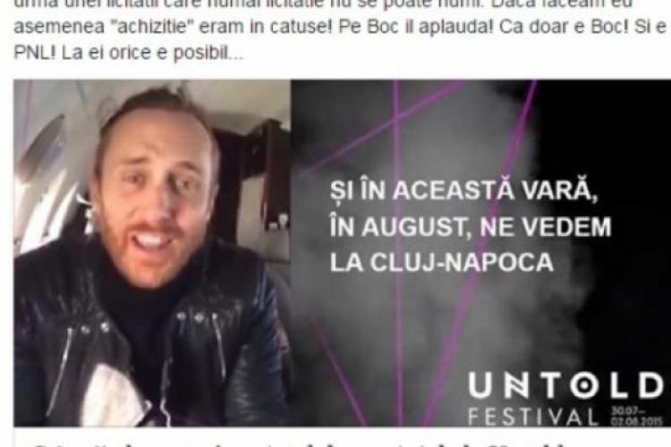 Primarul din Craiova atacă Untold și dezinformează: Dacă făceam eu, eram în cătuşe! Ce spune Emil Boc - VIDEO
