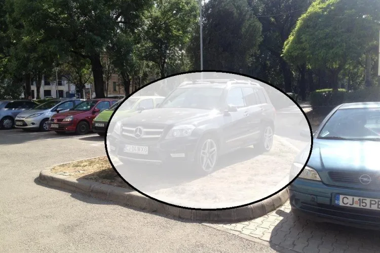 Smecher de Cluj: Sunt șofer de Mercedes - FOTO