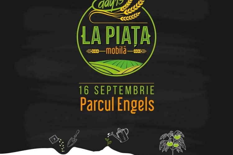 Piată mobilă cu producători și BUCATE alese - DAY 15 vine la Cluj cu un picnic în Parcul  Engels