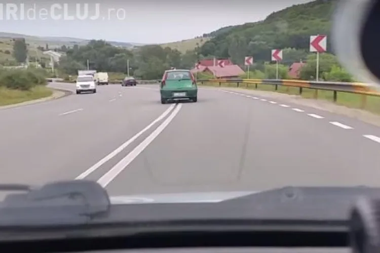 Șoferi fără semnalizare de FRANA pe drumurile Clujului. Ce a filmat un utilizator Trafic Tube - VIDEO