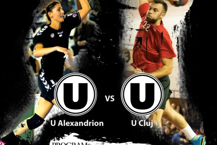 Gala U Cluj la Handbal: Echipele de handbal ale Clujului își prezintă loturile 