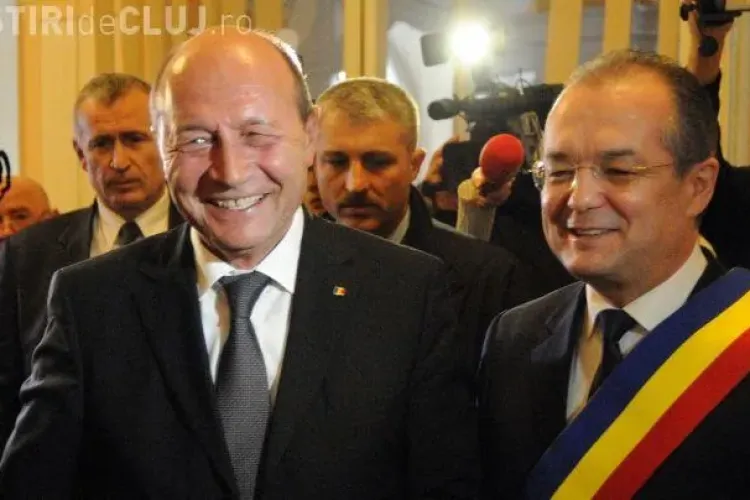 Băsescu vine în septembrie la Cluj să se înscrie în PMP. Emil Boc ar putea fi candidatul la Primărie
