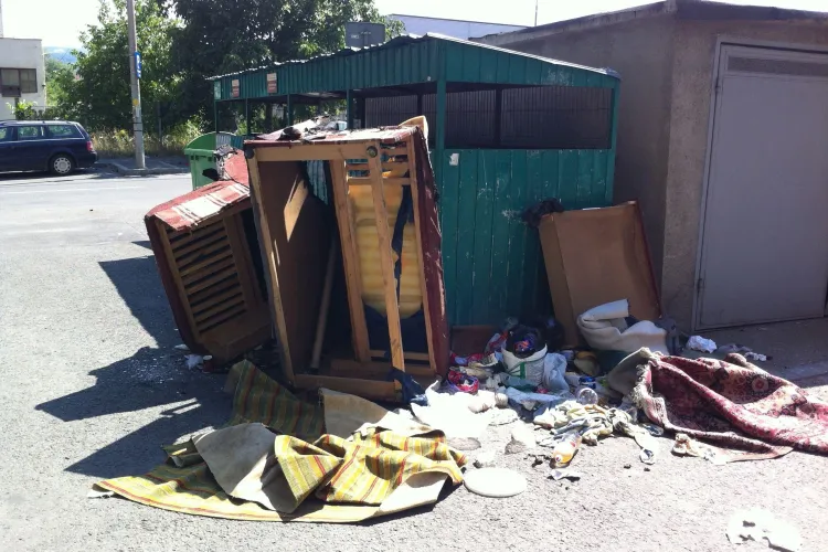 Cum îi multumeste un informatician clujean lui Emil Boc: Aceasta canapea e în strada de 2 saptamani - FOTO