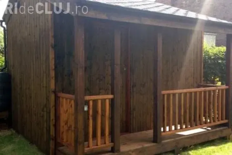 Pare o magazie, dar este de fapt o sală de cinema super dotată - FOTO