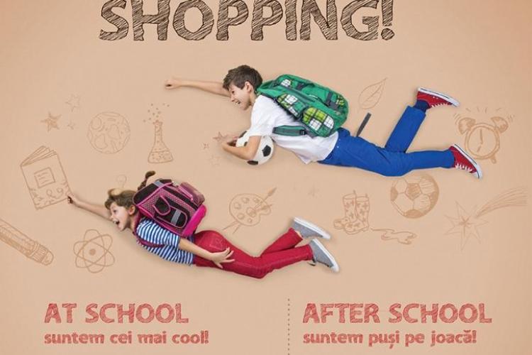 Odată cu începerea anului școlar, Iulius Mall te invită la ora de...shopping (P)