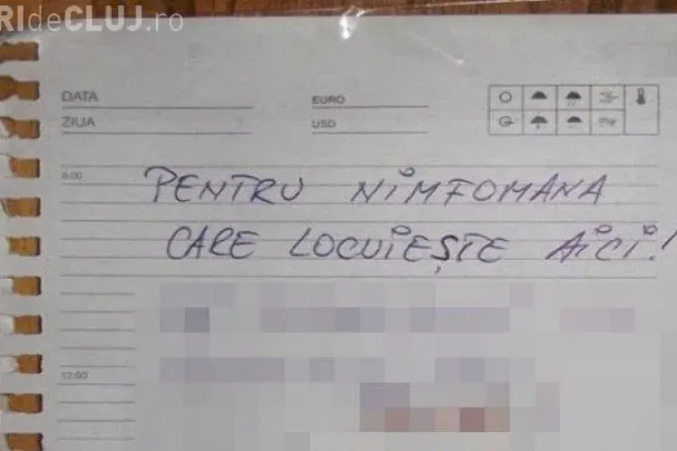 S-a săturat de gemetele vecinei și i-a lăsat ACEST mesaj pe ușă - FOTO