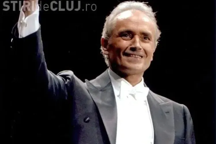 Jose Carreras va cânta la Cluj-Napoca, în această toamnă