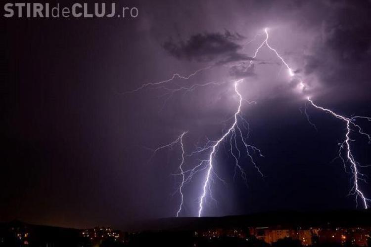 RUPERE de NORI în Cluj - Meteorologii au emis o avertizare