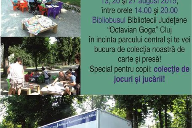 Cum sunt stimulați clujenii să citească în Parcul Central