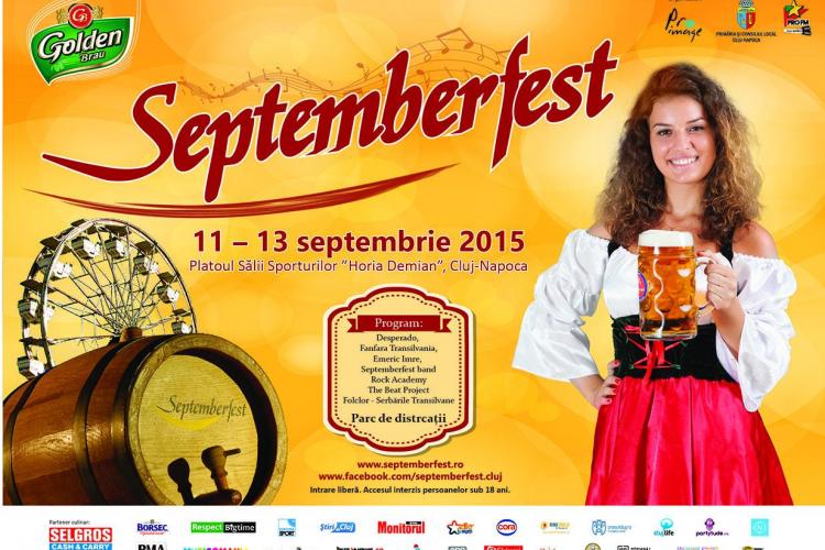 Festivalul de bere Septemberfest, începe săptămâna viitoare, la Cluj