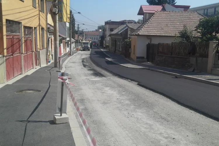 Strada Marinescu e aproape de finalizare. Cum arată acum drumul - FOTO
