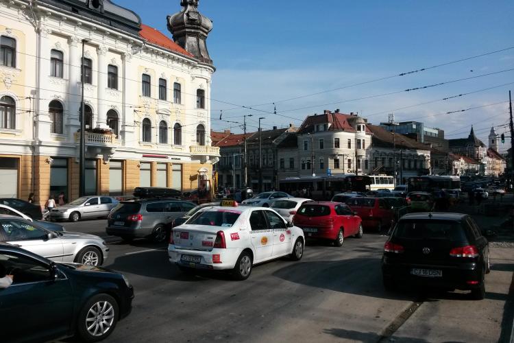 Clujul e blocat din nou. Care sunt zonele FIERBINȚI - FOTO