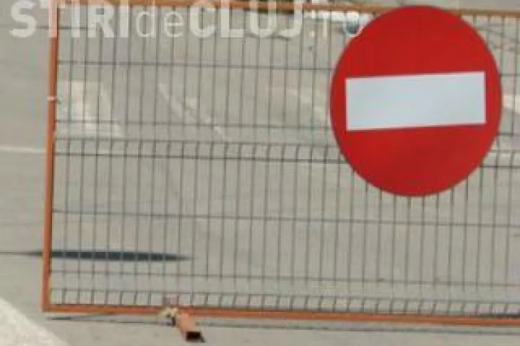 Cluj: Restricţii de circulaţie pentru sâmbătă, 26 septembrie