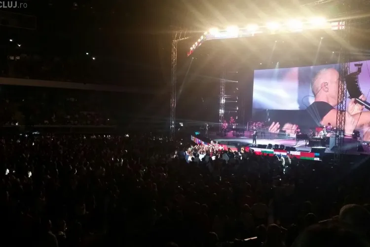 Eros Ramazzoti a fost GRANDE la Cluj. Ce MINUSURI au fost - VIDEO