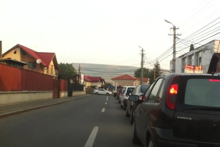 Trafic în Floresti - A început măcelul de dimineață - FOTO