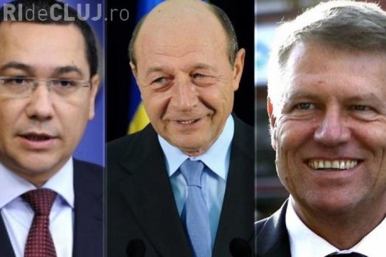 Iohannis s-a prăbușit în sondaje. Cum stau în topul încrederii Ponta şi Băsescu