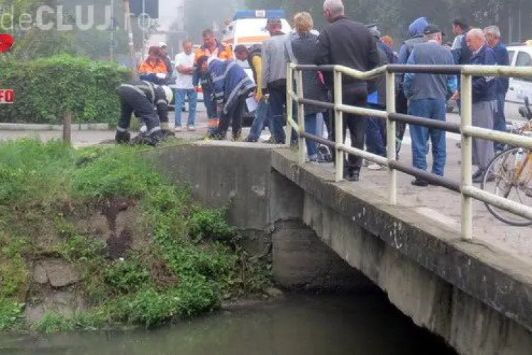 Bărbat găsit inecat în Canalul Morii, din Gherla