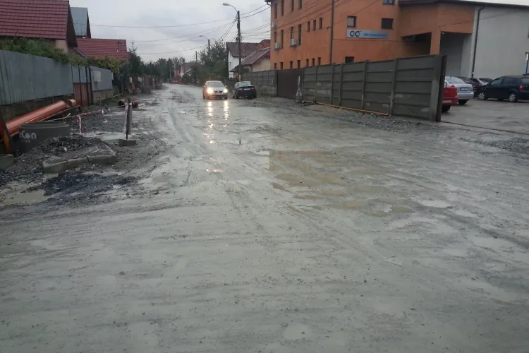 Strada Orăștiei din Cluj-Napoca va fi refăcută - FOTO