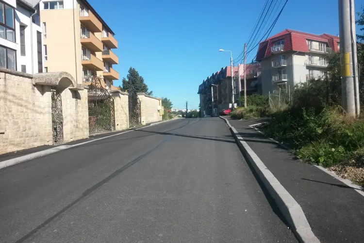 Strada Romul Ladea a fost finalizată. Este una dintre cele mai moderne din Cluj-Napoca - FOTO