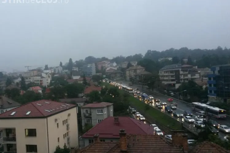 INVAZIE de mașini în Cluj! Cum arată Calea Turzii! Cum se circulă în alte părți? - FOTO