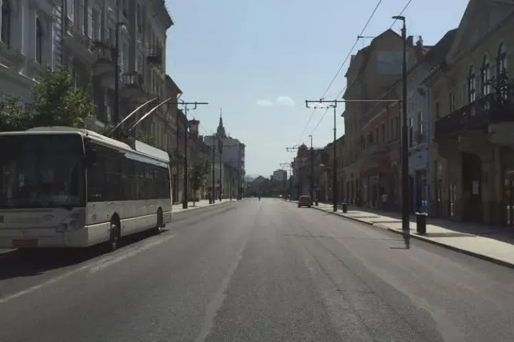 Cât de mult din strada Moților este gata până la începerea școlii. Ce spune Boc despre starea lucrărilor