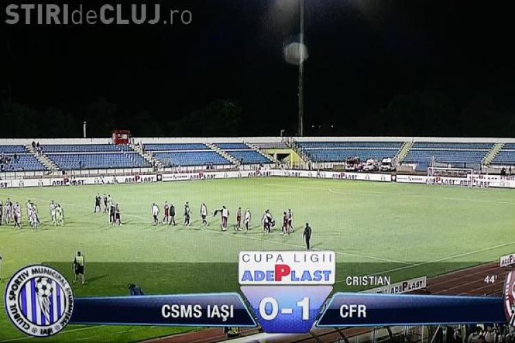 CFR Cluj s-a calificat în sferturile Cupei Ligii REZUMAT VIDEO