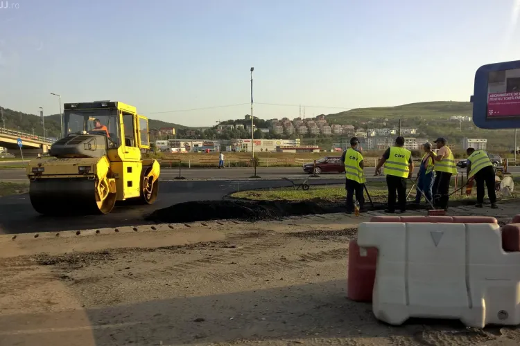 Cât de STUPID este sensul giratoriu ce se construiește la Polus - FOTO