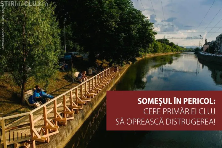 Petiție la Cluj: Sunteți de acord cu acoperirea Someșului pentru a face o bandă suplimentară de drum