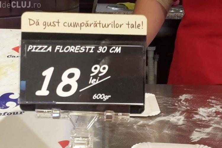 S-a deschis primul supermarket din Florești. Primarul Șulea a prezentat Pizza Florești - FOTO