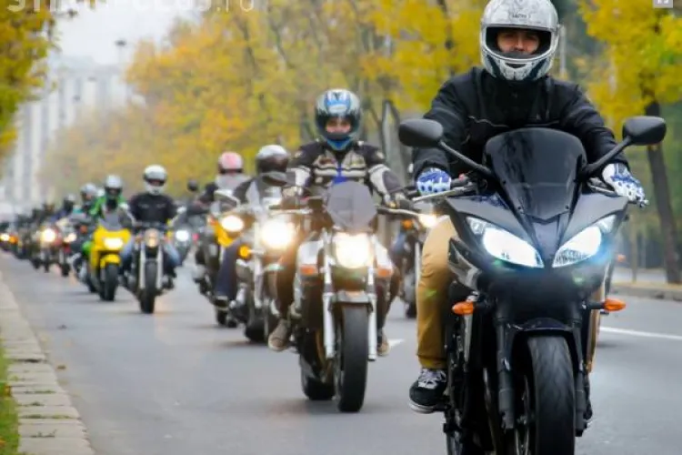 Motocicliștii clujeni fac un marș în memoria polițistului de la Rutieră decedat în timpul unei misiuni
