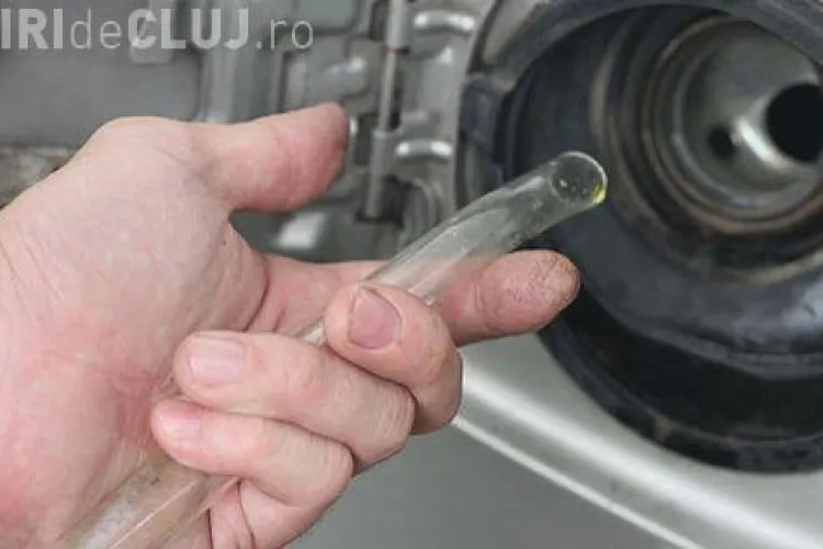 Un clujean a ajuns pe mâinile Poliției după ce a furat combustibil dintr-un TIR